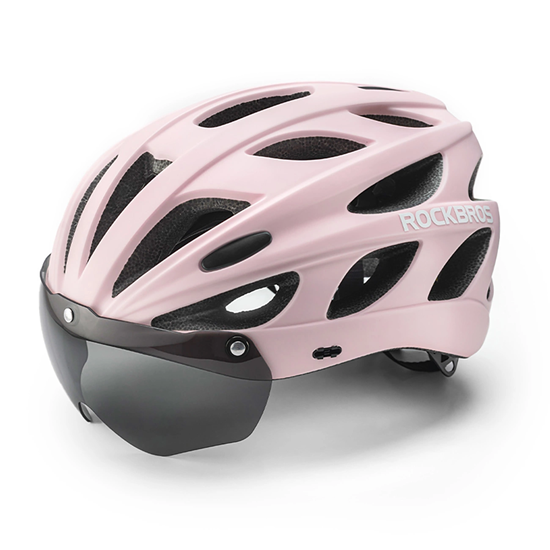 Picture of Rockbros Bike Helmet with Visor, Detachable UV Gog