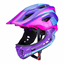 Изображение Rockbros Rockbros TT-32SBPP-M children's bicycle helmet with removable chinbar, size M - purple-pink