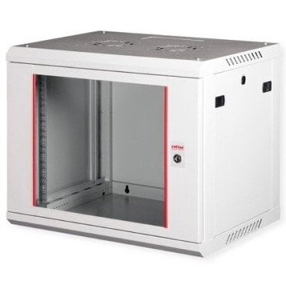 Picture of Roline 19" Wall Cabinet Basic Plus 9U, 600x450 BxT grey