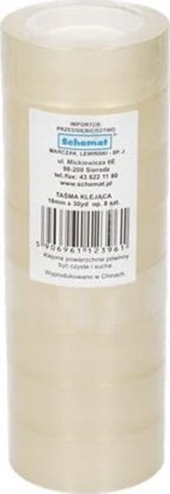 Picture of SCHEMAT Ta¶ma klej±ca 18mmx27.4m (8szt)