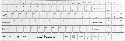 Изображение Seal Shield Tastatur Clean Wipe white SSKSV099DE
