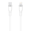 Attēls no Setty USB-C - Lightning cable 1m 3A KSC-L-130 whit