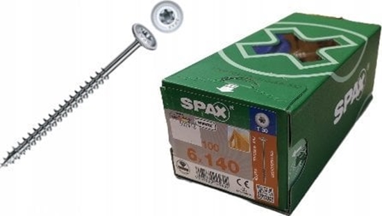 Изображение Spax WKRT TALERZOWY (100) 6*140MM TX WIROX SPAX (1 OP)
