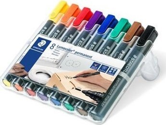 Изображение Staedtler STAEDTLER Marker Lumocolor perm 8St Box