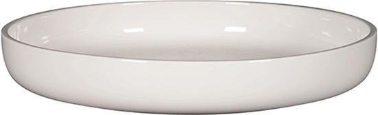 Picture of STONE Talerz paski 16 cm biay