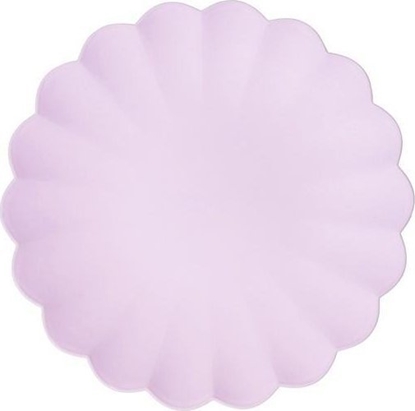 Picture of Talerzyki plastikowe fioletowe 22x22cm 4szt
