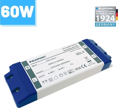 Изображение Tama LED Blaupunkt Zasilacz LED Blaupunkt 12V 60W do tam