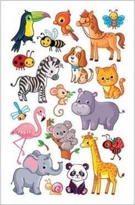 Изображение Tatua zwierzta 8,5x13cm