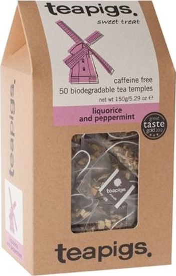 Picture of Teapigs Herbata Liquorice & Peppermint 50 piramidek
