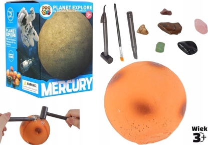Attēls no Teka Wykopaliska mineraów planeta Merkury