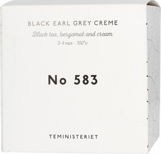 Picture of Teministeriet Herbata sypana - 583 Black Earl Grey Creme - opakowanie uzupeniajce 100g
