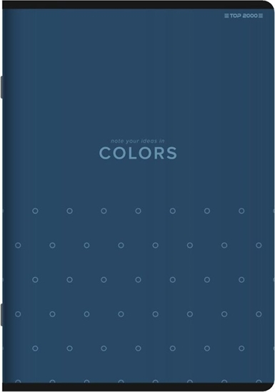 Picture of Top 2000 Zeszyt Top 2000 Colors A4/60k kratka niebieski