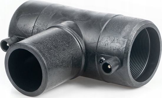 Picture of Trójnik elektrooporowy PE 32 czarny WEBA