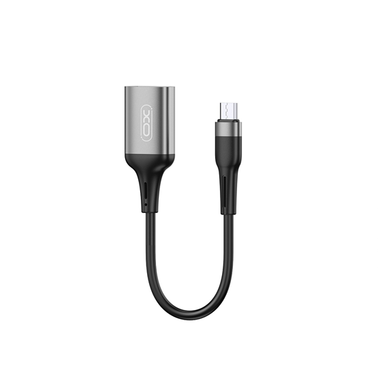 Picture of XO adapter OTG NB201 USB - microUSB black