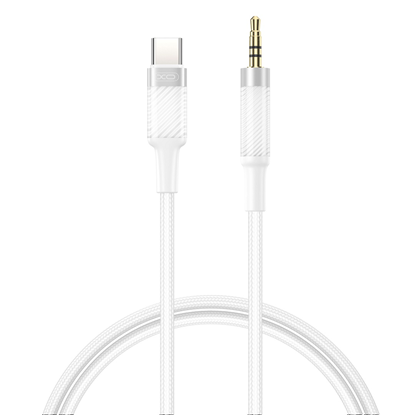 Picture of XO cable audio NB-R279B USB-C - jack 3,5mm 1,0m wh