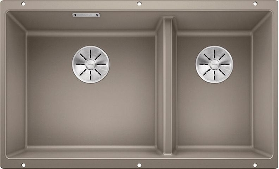 Изображение Zlewozmywak Blanco Subline 430/270-U Silgranit tartufo z korkami InFino (523158)