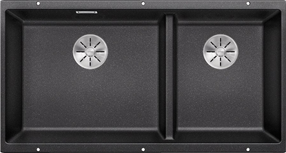 Attēls no Zlewozmywak Blanco Subline 480/320-U Silgranit antracyt z korkiem InFino (523584)