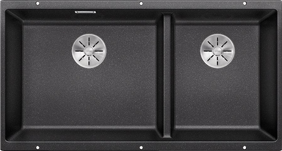 Picture of Zlewozmywak Blanco Subline 480/320-U Silgranit antracyt z korkiem InFino (523584)