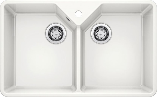 Picture of Zlewozmywak Blanco Villae Farmhouse Double Ceramika biay poysk (525164)