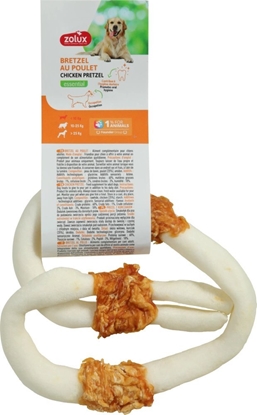 Picture of ZOLUX Gryzak dla psa precel z kurczakiem 12 cm