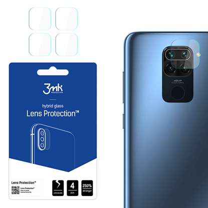 Изображение 3mk Lens Protection do Xiaomi Redmi Note 9 4G