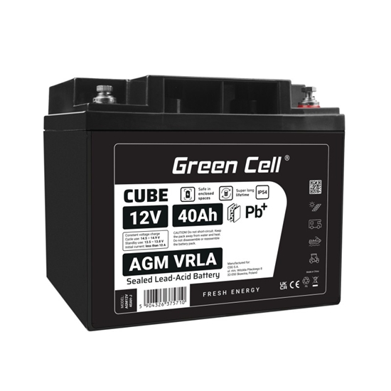 Picture of Akumulator AGM VRLA 12V 40Ah IP54