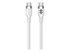 Picture of HYPER 1.5m Silicone USB-C to USB-C 60W Charging Cable - White |