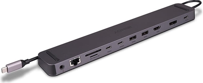 Attēls no I/O DOCKING STATION USB-C/DST-MINI XT 810 43392 LINDY
