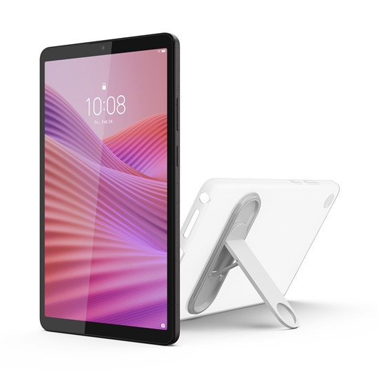 Picture of Lenovo Tab One 8.7 HD Touch MediaTek Helio G85/4GB/64GB/Arm Mali-G52/Android 14/Grey/LTE/2Y Warranty | Tab (without power adapter) | Tab One | 8.7 " | Luna Grey | IPS | 1340x800 pixels | MediaTek | Helio G85 | Soldered LPDDR4x GB | 4 | 64 GB | 4G | Wi