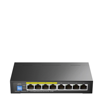 Изображение Przełącznik GS1008P 8-Port Gigabit PoE+ Switch 60W 