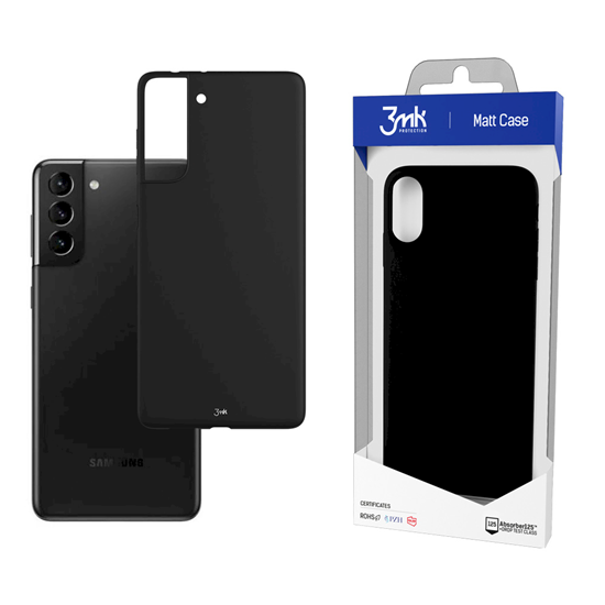 Picture of Samsung Galaxy S21 5G - 3mk Matt Case black