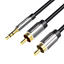 Picture of CABLE AUDIO 3.5MM TO 2XRCA/2M BCFBH VENTION