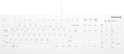Picture of Cherry AK-C8112 tastatūra Medicīnisks USB QWERTZ Vācu Balts