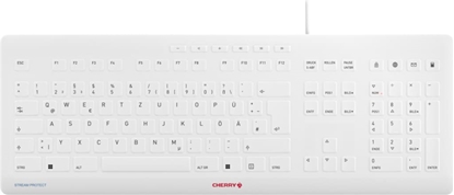 Attēls no Cherry Stream tastatūra Universāls USB QWERTZ Vācu Pelēks