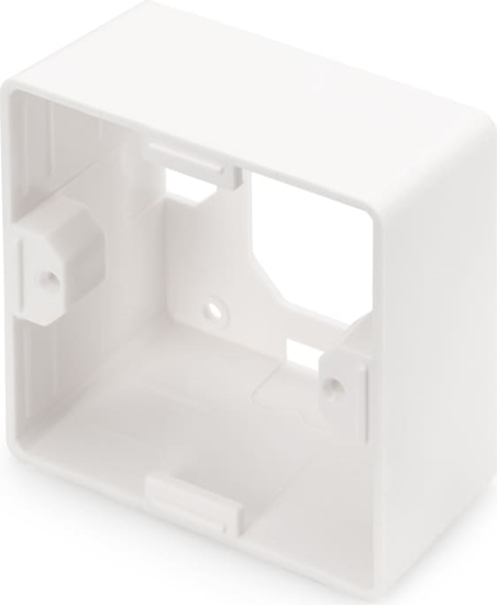 Picture of Digitus Surface Mountbox 80x80 mm for Keystone Walloutlet, German Type
