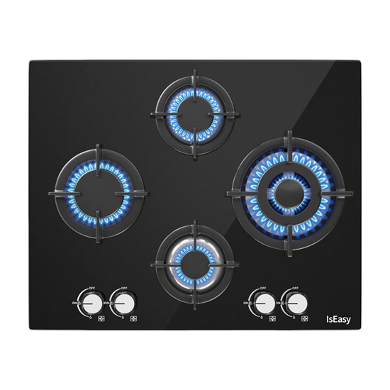 Picture of IsEasy MGBG-604B glass gas cooktop