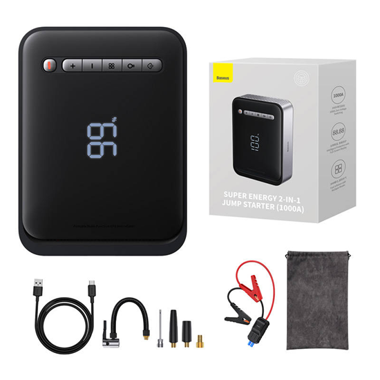 Picture of Powerbank | Starter + Compressor 2in1 Baseus Super