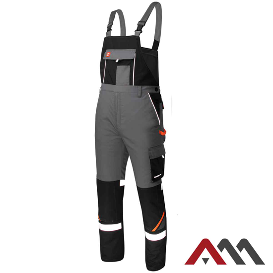 Изображение Puskombinzons PRO-REF silts pelēks 56 izm. ar atst