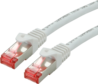 Изображение Roline S/FTP Patch Cord Cat.6 Component Level, LSOH, white, 1.5 m