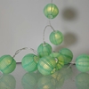 Изображение 10 LED diožu virtene Laternas 1.35m zaļa