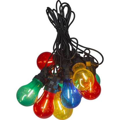 Picture of 10 LED virtene Circus Filament 4.05m, krāsaina