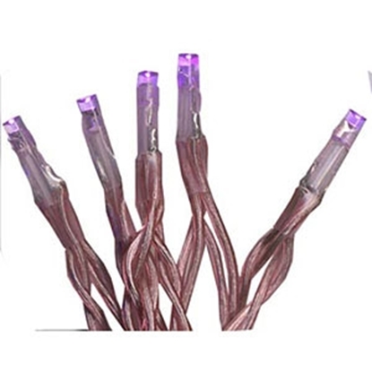 Picture of 15 LED virtene 2.1m, rozā, 3xAA