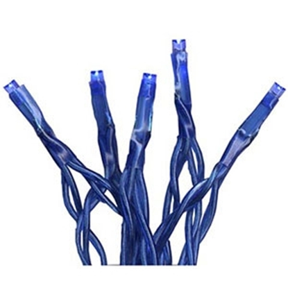 Picture of 15 LED virtene 2.1m, zila, 3xAA