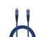 Attēls no 2GO USB Lade-/Datenkabel Type-C - Lightning Nylon 1m blau