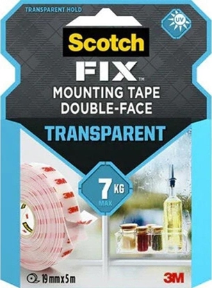 Attēls no 3M 3M Scotch Tama Montaowa Transparent Dwustronna Wewntrzna 5m...