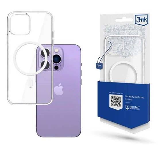 Изображение 3MK Apple iPhone 14 Pro MagSafe Case Transparent