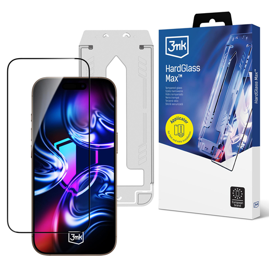 Picture of 3mk Hardglass Max Tempered Glass for iPhone 17 Pro