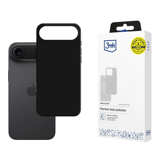 Picture of 3mk Silicone Case for iPhone 17 Air - Black