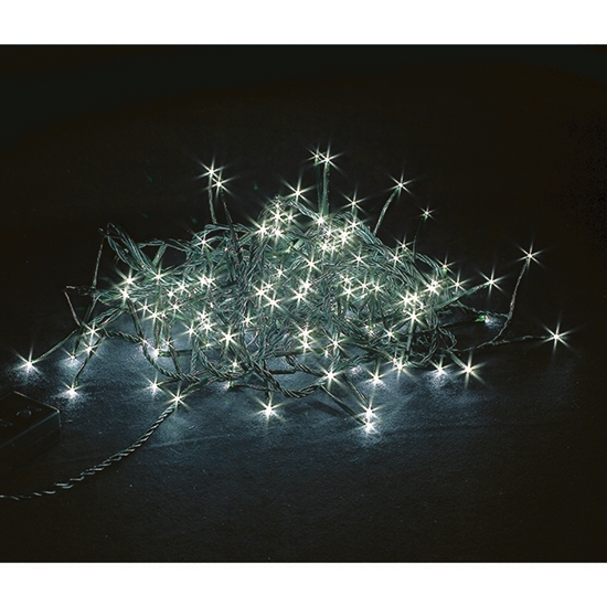 Изображение 400 LED virtene 15m balta