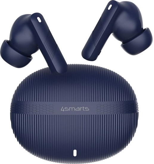 Picture of 4smarts TWS Bluetooth Kopfhörer SkyBuds Pro ANC, navy blau